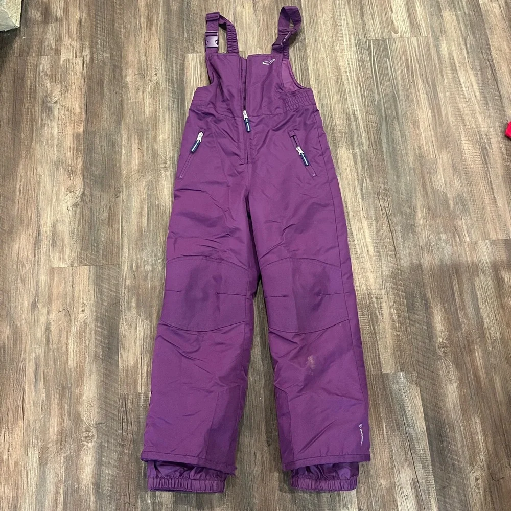Champion Kids Purple Snow Bib - Picture 1 of 3